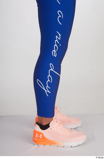 Zuzu Sweet blue leggings calf dressed orange sneakers sports 0007.jpg